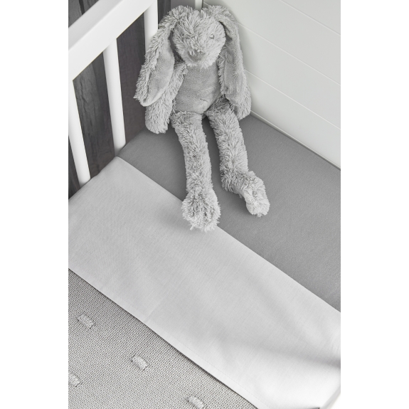 Ledikant Laken 2-Pack Grijs/Licht Grijs - 100x150cm