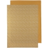 Meyco - Wieglaken Cheetah 2-pack - Honey Gold - 75x100cm