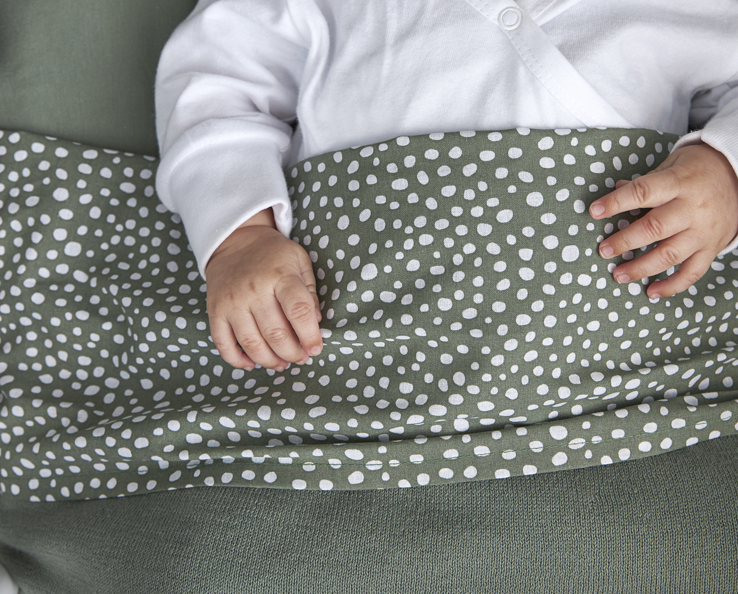 Ledikantlaken 2-pack Cheetah/Uni - bosgroen - 100x150cm - afbeelding 3
