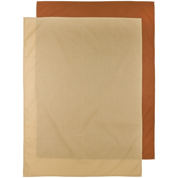 Meyco - Wieglaken 2-pack - Camel/Warm Sand - 75x100cm