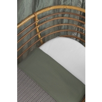 Wieglaken 2-pack Cheetah/Uni - Bosgroen - 75x100cm