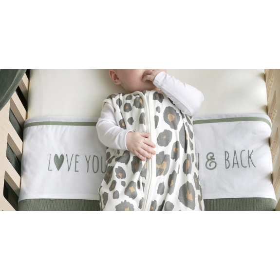 Love You To The Moon & Back - Forest Green - 75x100cm