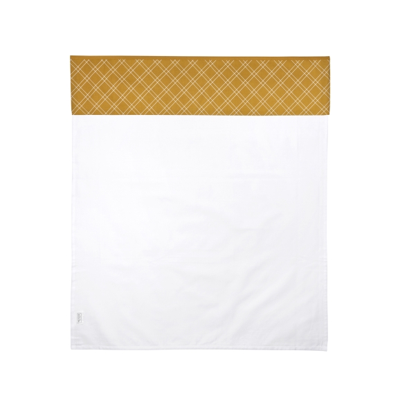 Meyco - Wieglaken Double Diamond - Goud - 75x100cm