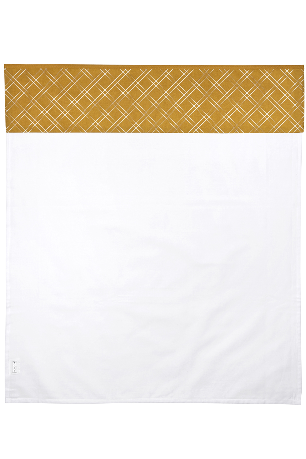 Wieglaken Double Diamond - Goud - 75x100cm - afbeelding 3