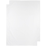 Wieglaken 2-pack - Wit - 75x100cm