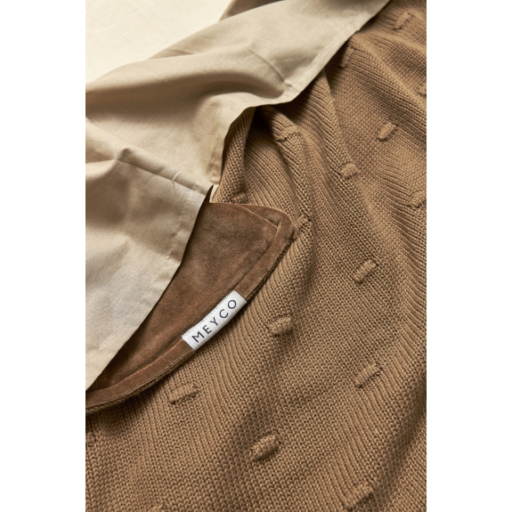 Wieglaken 2-pack Cheetah/Uni - Chocolate - 75x100 cm