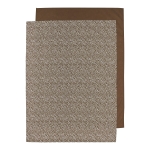 Ledikant Laken 2-Pack Cheetah/Uni - Chocolate - 100x150c