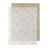 Meyco - Branches Wieglaken 2-pack - Sand - 75x100cm