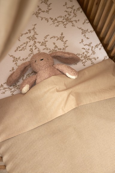 Meyco - Branches Wieglaken 2-pack - Sand - 75x100cm