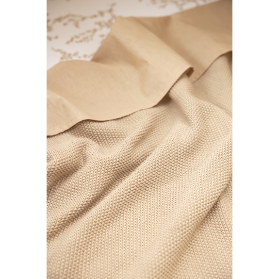 Meyco - Branches Wieglaken 2-pack - Sand - 75x100cm