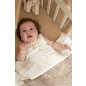 Meyco - Branches Wieglaken 2-pack - Sand - 75x100cm