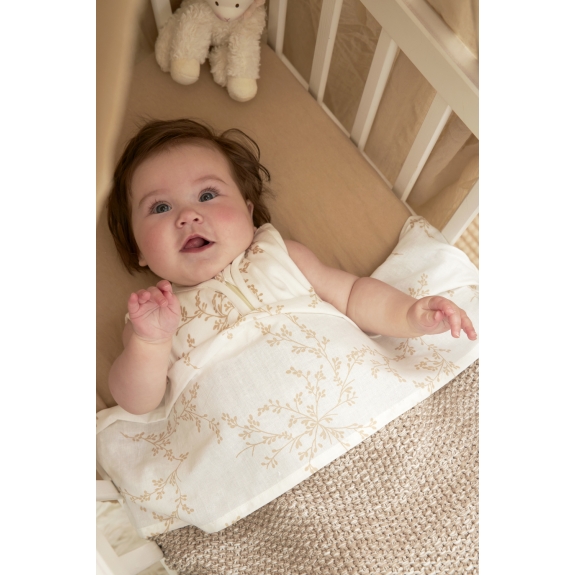 Meyco - Branches Wieglaken 2-pack - Sand - 75x100cm