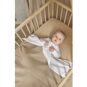 Meyco - Wieglaken met Bies - Sand - 75x100cm