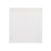 Meyco - Ledikantlaken met Ruffle - Offwhite - 100x150cm