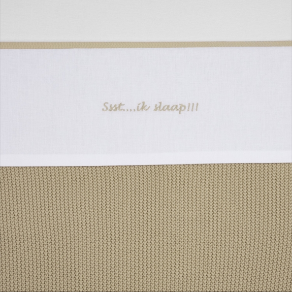 Meyco - Slaap Laken - Sand - 100x150cm