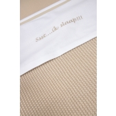 Meyco - Slaap Wieglaken - Sand 75x100cm