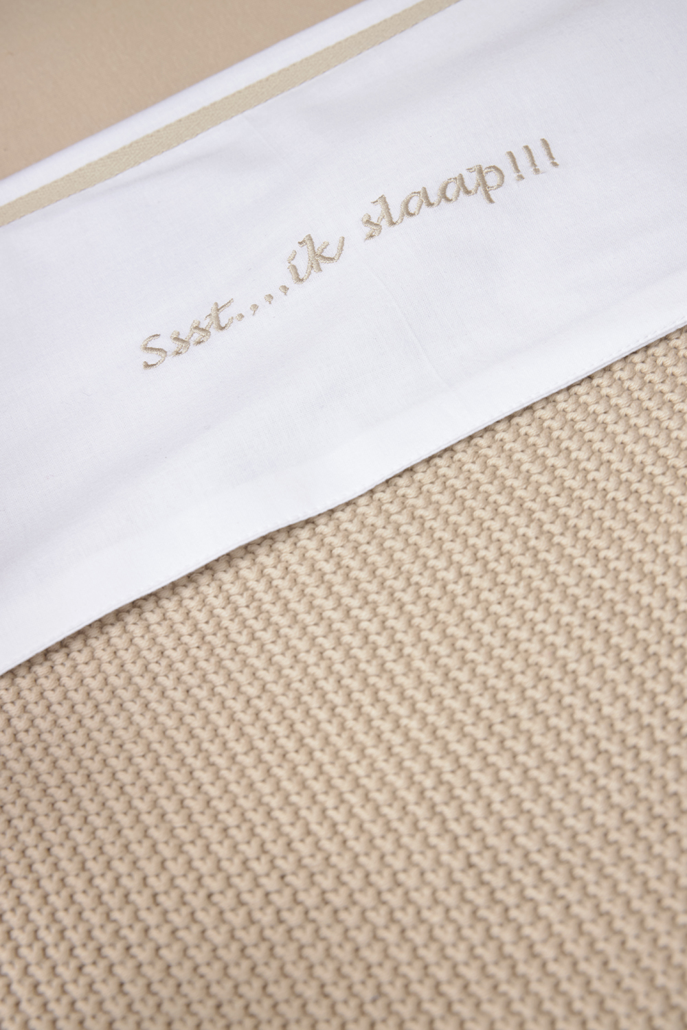 Slaap Wieglaken - Sand 75x100cm - afbeelding 5