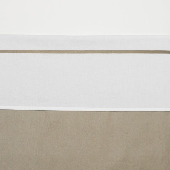 Meyco - Ledikantlaken met Bies - Sand - 100x150cm