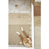 Meyco - Wieglaken Ruffle - Sand - 75x100cm