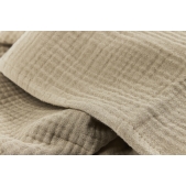 Meyco - Ledikant Laken Hydrofiel Uni - Sand - 100x150cm