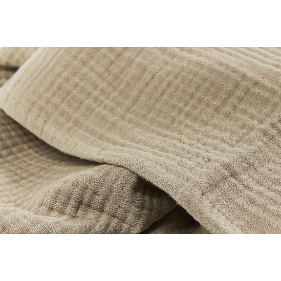 Meyco - Ledikant Laken Hydrofiel Uni - Sand - 100x150cm