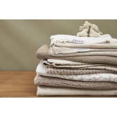 Meyco - Wieglaken Hydrofiel Uni - Sand - 75x100cm