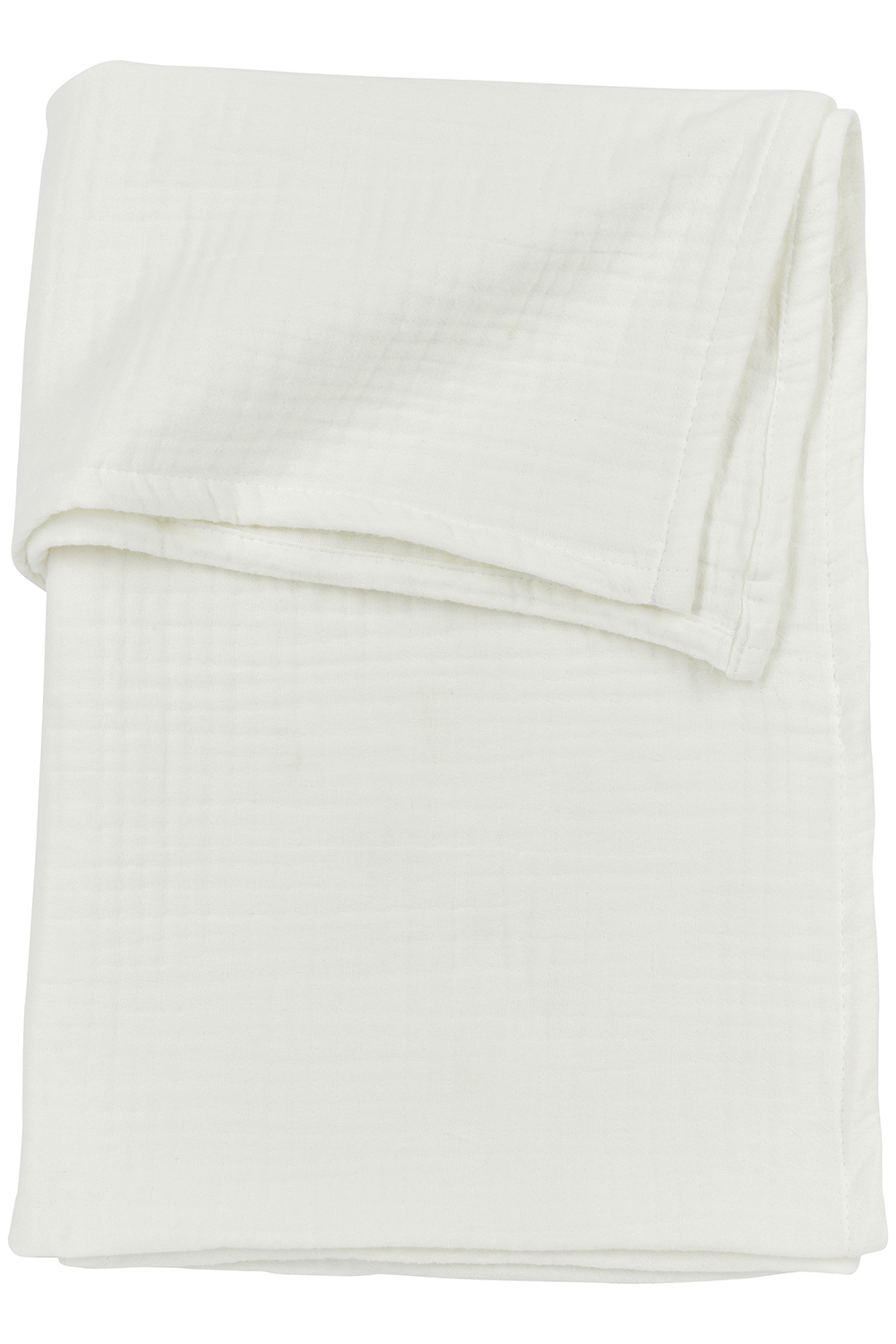 Ledikant Laken Hydrofiel Offwhite 100x150cm - afbeelding 2
