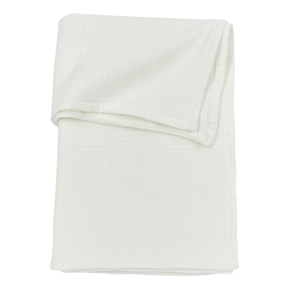 Meyco - Wieglaken Hydrofiel Offwhite - 75x100cm