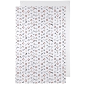 Ledikant Laken 2-Pack Dieren/Effen - Wit - 100x150cm