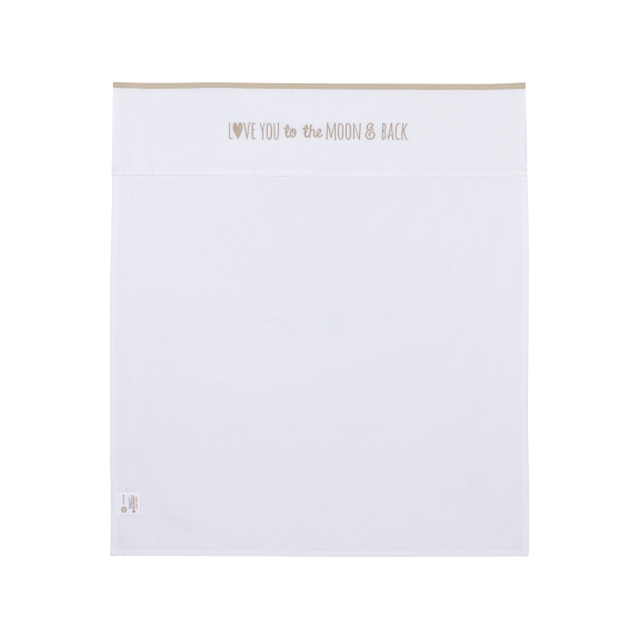 Meyco - Love you to the moon & back - Sand - 75x100cm