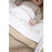 Meyco - Love you to the moon & back - Sand - 75x100cm