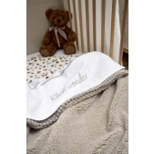 Meyco - Wieglaken Klein Wonder - Greige - 75x100cm