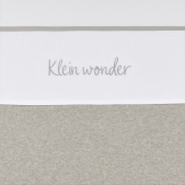 Meyco - Wieglaken Klein Wonder - Greige - 75x100cm