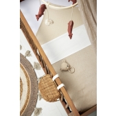 Meyco - Ledikant Laken Plume - Offwhite - 100x150cm