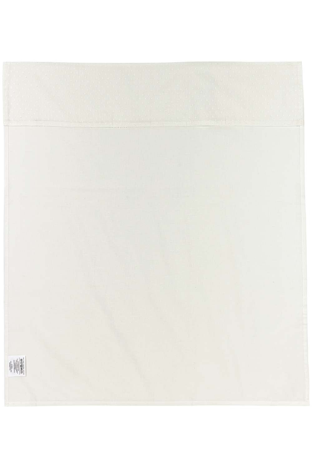 Wieglaken Plume - Offwhite - 75x100cm - afbeelding 4