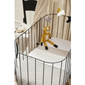 Meyco - Wieglaken Plume - Offwhite - 75x100cm