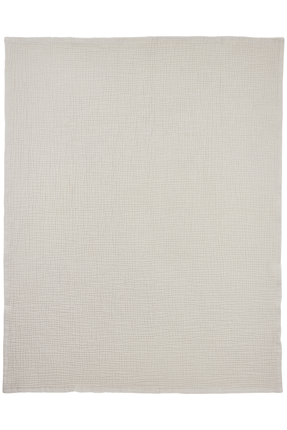 Ledikant Laken Pre-washed Hydrofiel Uni - Greige - 100x1 - afbeelding 3