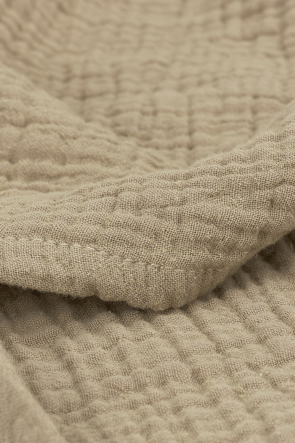 Ledikantlaken Hydrofiel - Taupe - 100x150cm - afbeelding 4