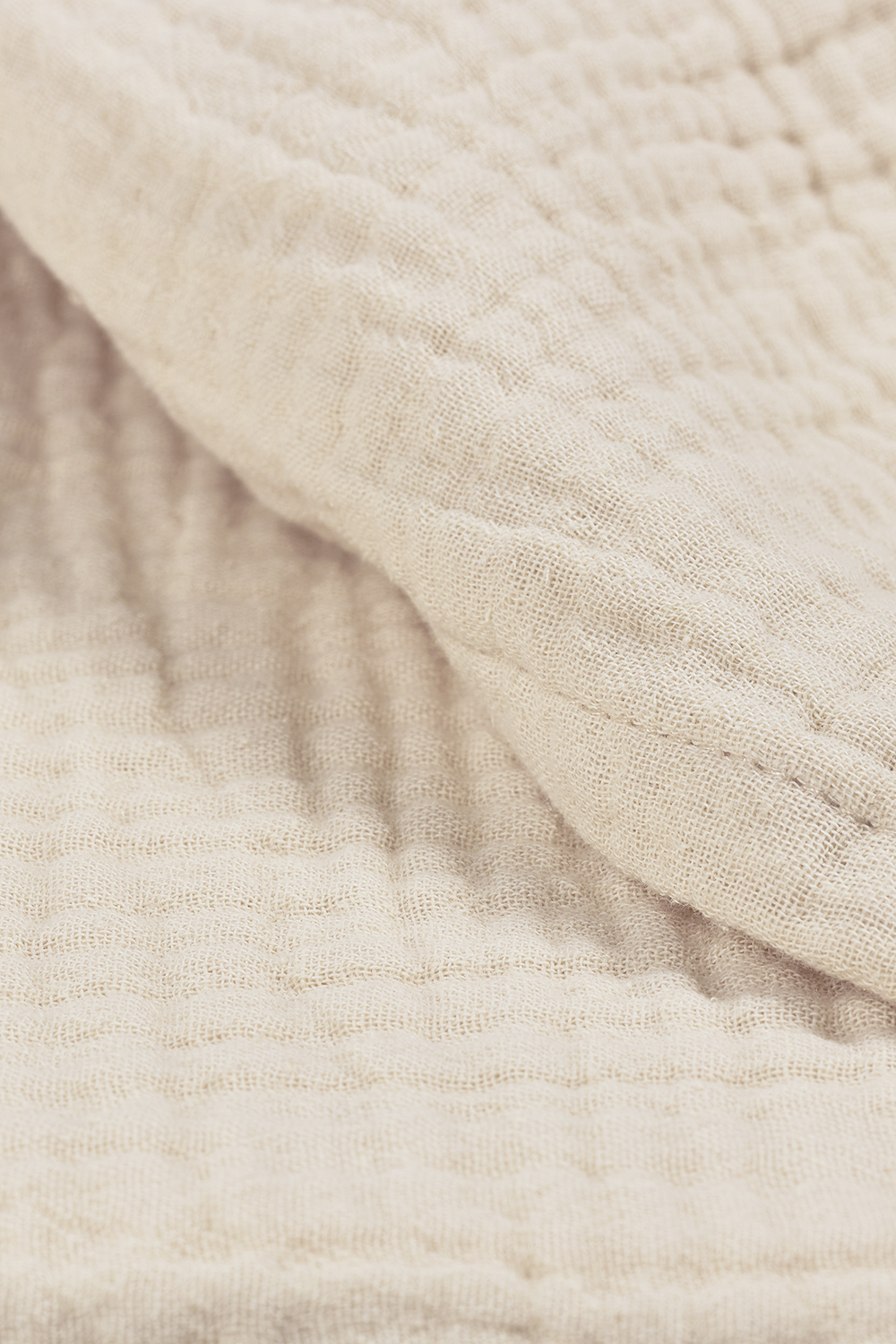 Wieglaken Hydrofiel Soft Sand - 75x100cm - 0.3 TOG - afbeelding 5