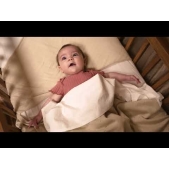 Wieglaken Hydrofiel Soft Sand - 75x100cm - 0.3 TOG