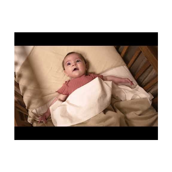 Wieglaken Hydrofiel Soft Sand - 75x100cm - 0.3 TOG