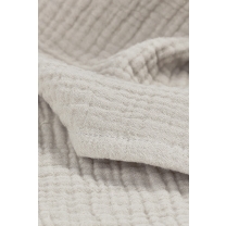 Wieglaken Pre-Washed Hydrofiel Uni - Greige - 75x100cm