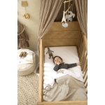 Wieglaken Baby Love - Sand Melange - 75x100cm