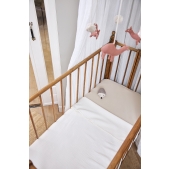 Meyco - Wieglaken Hydrofiel Uni - Natural - 75x100cm