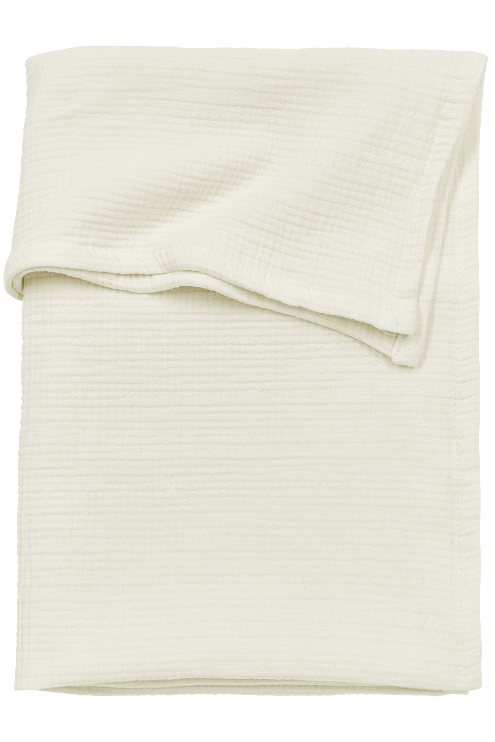 Wieglaken Hydrofiel Uni - Natural - 75x100cm - afbeelding 2