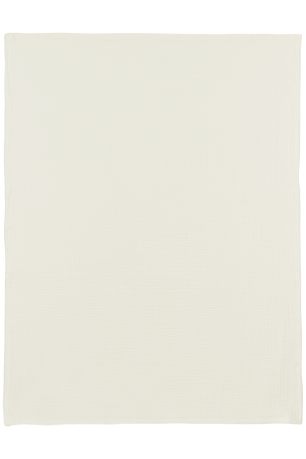 Wieglaken Hydrofiel Uni - Natural - 75x100cm - afbeelding 3
