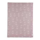 Meyco - Rabbit Velvet Wiegdeken - Lilac - 75x100cm