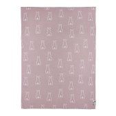 Meyco - Wiegdeken Konijntje - lila - 75x100cm - 1.0 TOG
