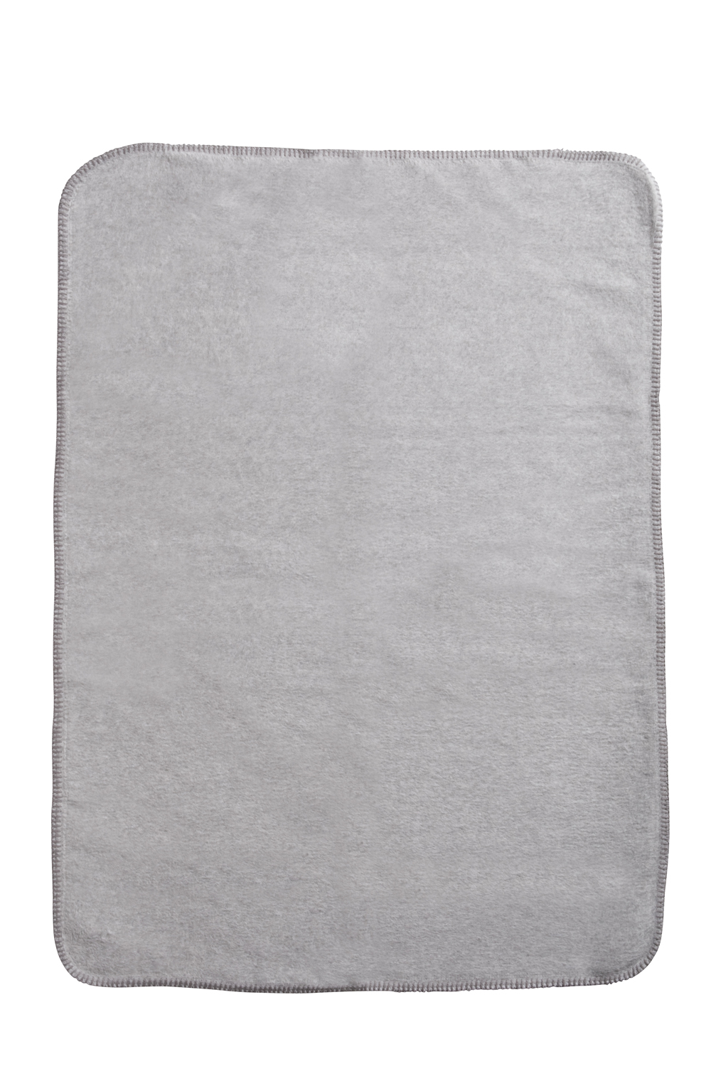 Geweven Wiegdeken - Grey Melange - 75x100cm - afbeelding 4