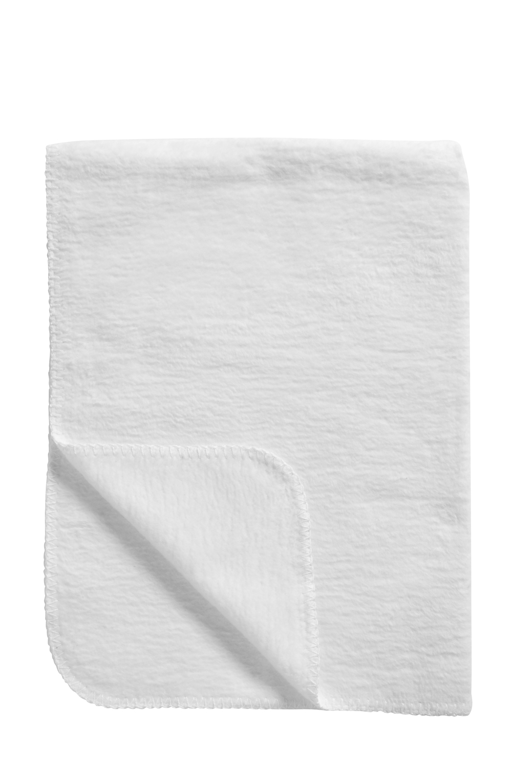 Geweven Ledikant Deken - Wit - 100x150cm - afbeelding 2
